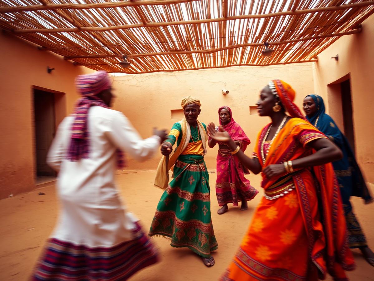 عرض حي للأزياء السودانية